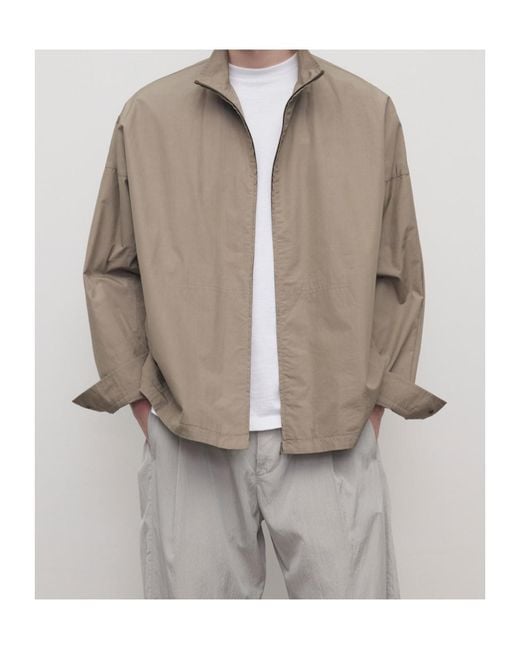 The Row Brown Trenton Cotton Jacket for men