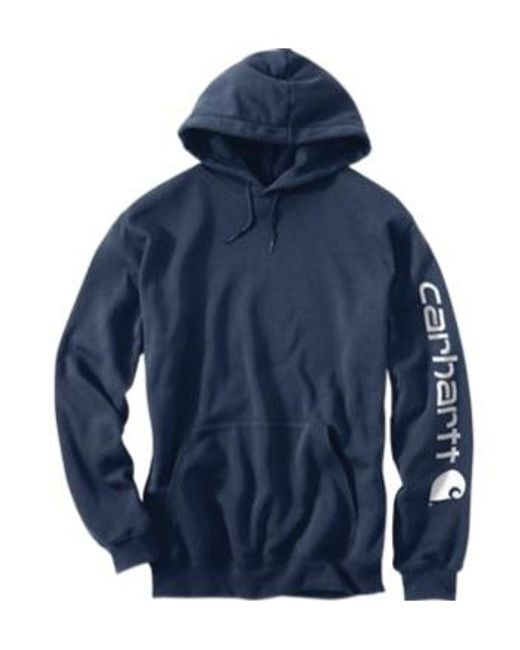 Carhartt Blue Long-Sleeved Sweatshirt for men
