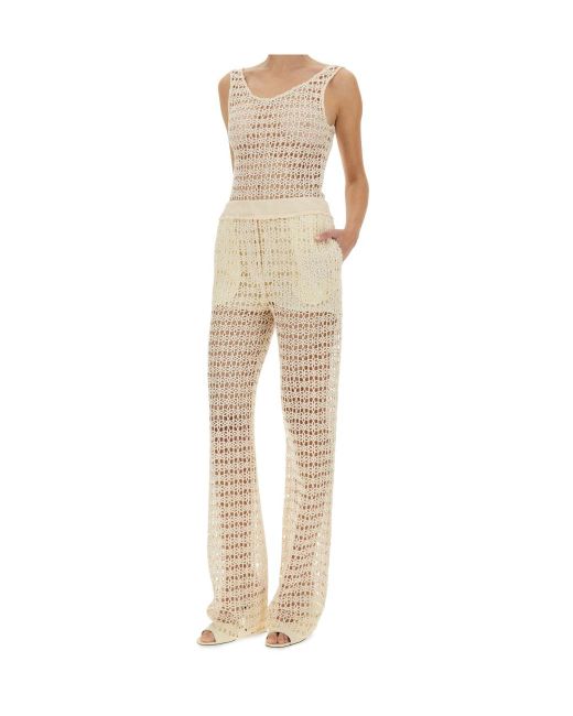 Alysi Natural Macrame Bodysuit
