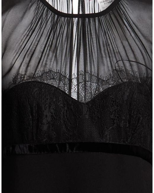 Max Mara Black Silk Dresses