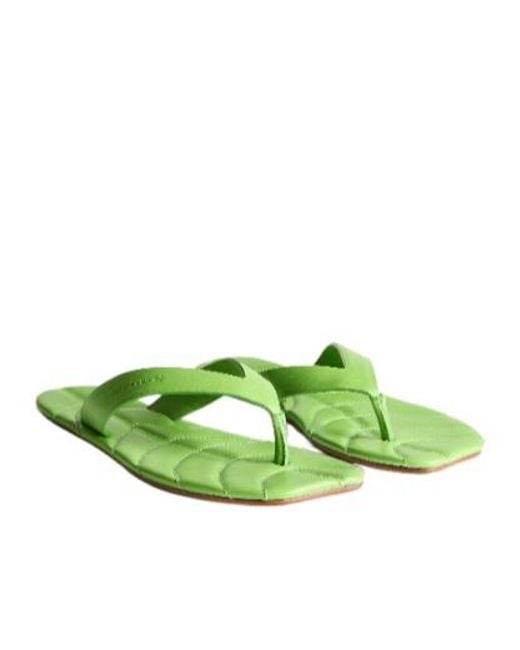 J.W. Anderson Green Jw Anderson Leaf Slides