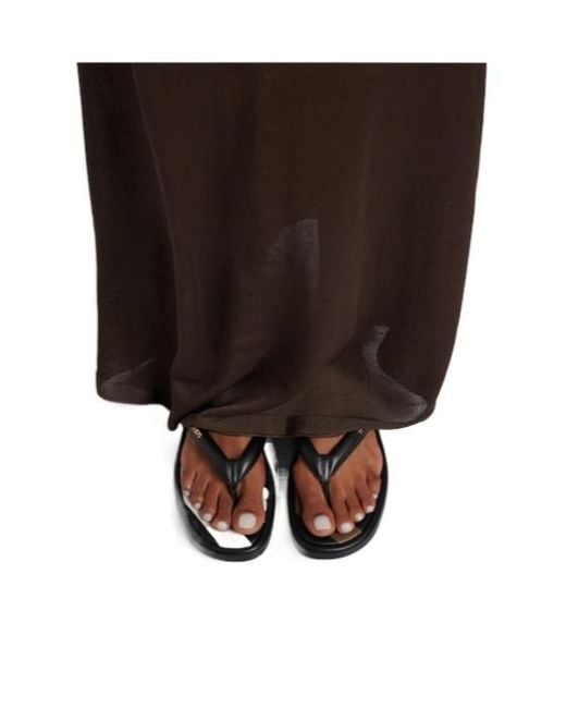 Tod's Multicolor Leather Thong Sandals