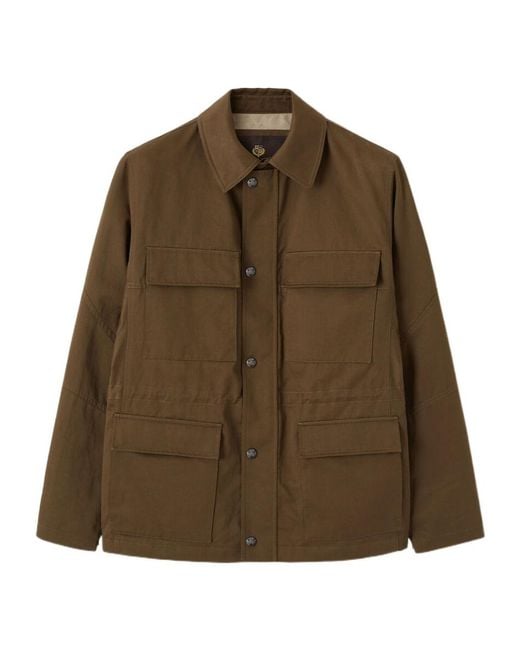 Loro Piana Brown Harstad Field Jacket for men