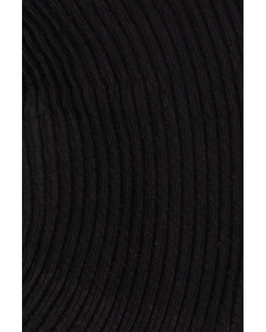 スカーフ ISSEY MIYAKE 'Double Pleats' stole Black Issey Miyake Double Pleats Stole in Black | Lyst