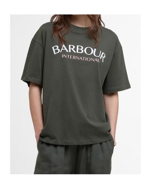 Barbour Black B.Int Cali T-Shirt Ld53