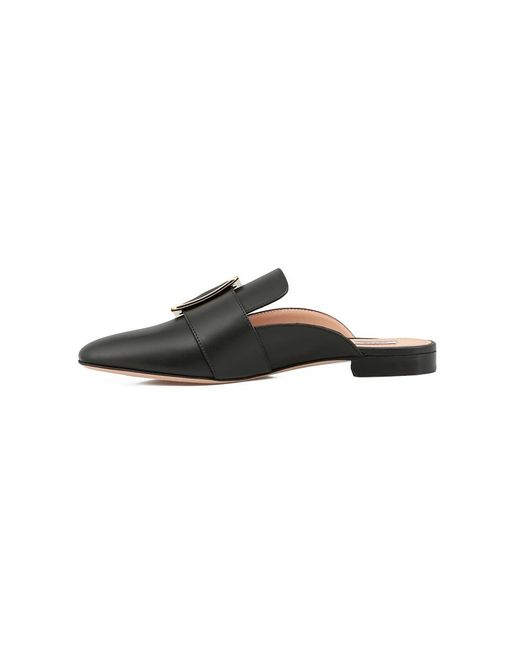 Bally Black Janesse Mules