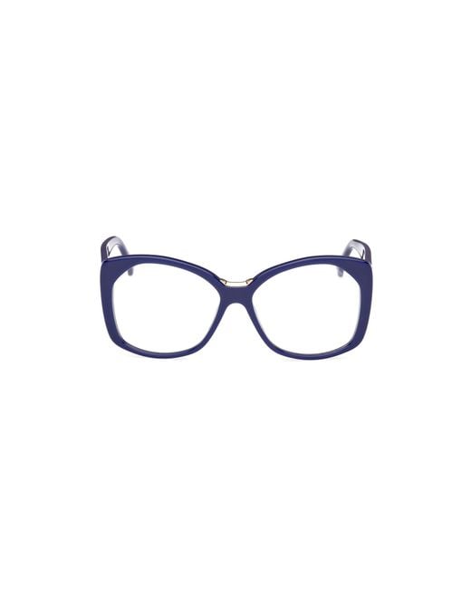 Max Mara Black Butterfly Frame Glasses
