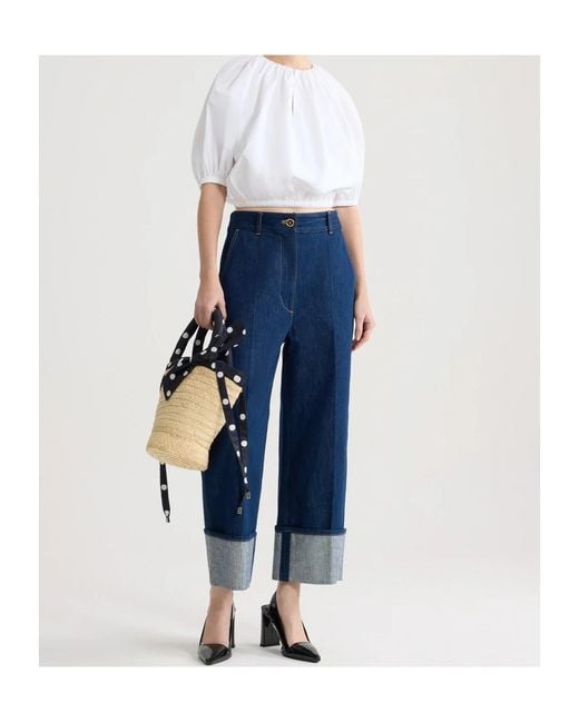 Patou White Bubble Top