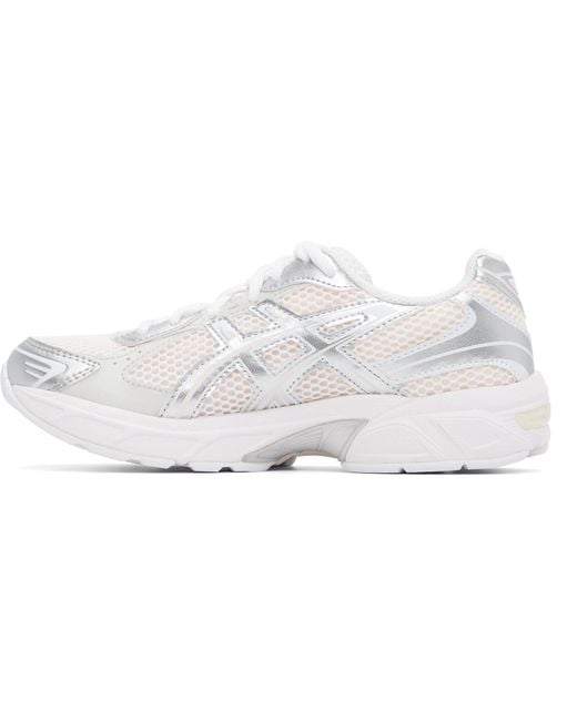 Asics White Gel 1130 Lace-Up Sneakers for men