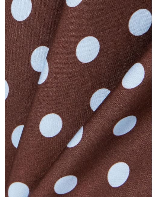 Posse Purple Leo Polka Dot Skirt