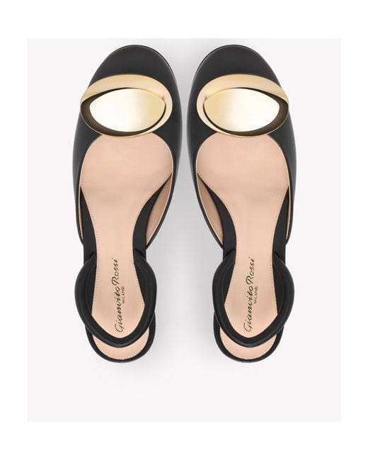 Gianvito Rossi Metallic Sphera 45 High-Heeled Sandals