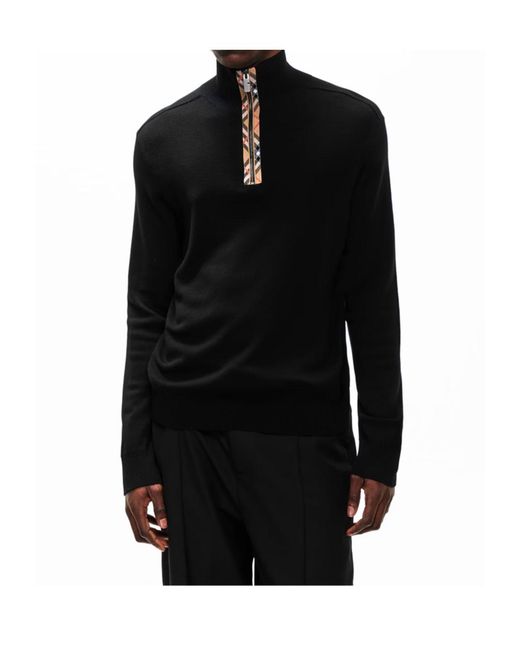 Burberry Black Burb Cameron Knit Sn62 for men