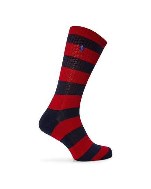 Polo Ralph Lauren Blue Two Pairs Of Versatile Socks for men