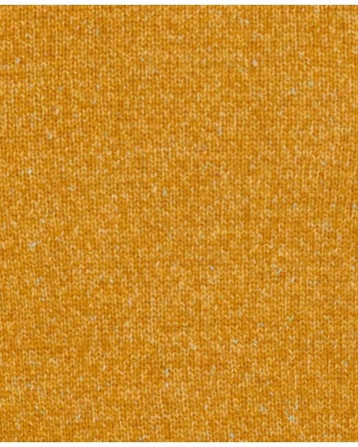 Barbour Yellow Long-Sleeved Wool Sweater for men