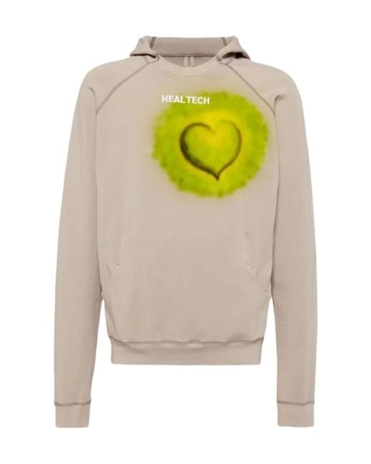 Doublet Green Printed Hoodie for men