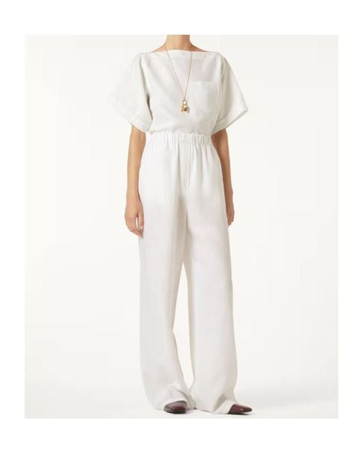 Loro Piana White Valerio Pants