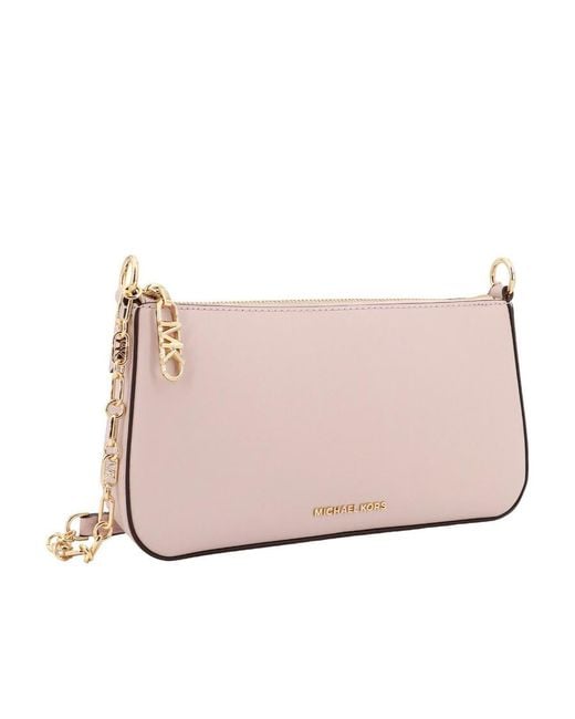 Michael Kors Pink Michael Tribeca Chain Shoulder Bag