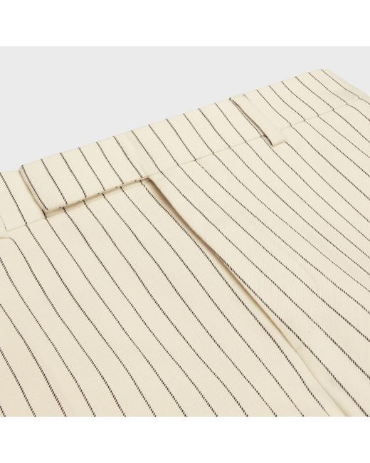 Céline White Classic Pants for men
