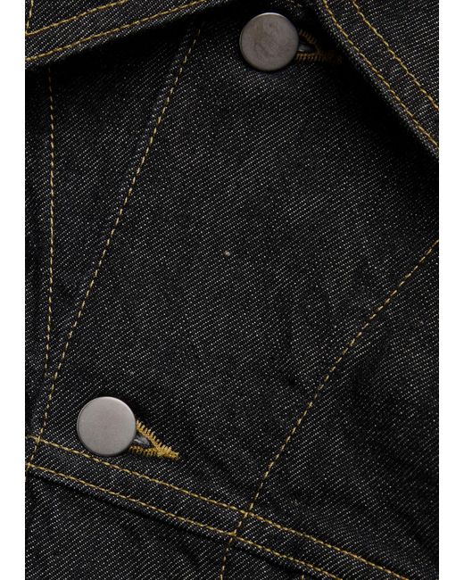 Studio Nicholson Black Denim Jacket for men