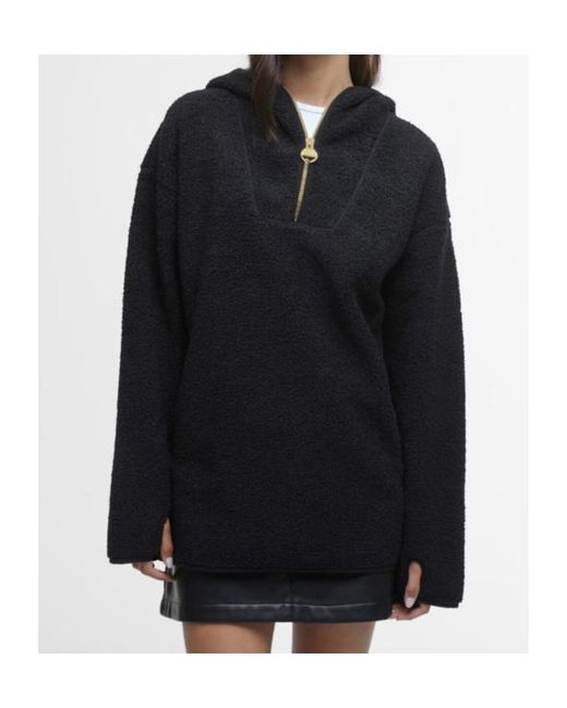 Barbour Black Boston Fleece