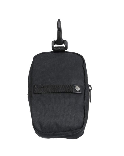 McQueen Black Logo Mini Handbag for men