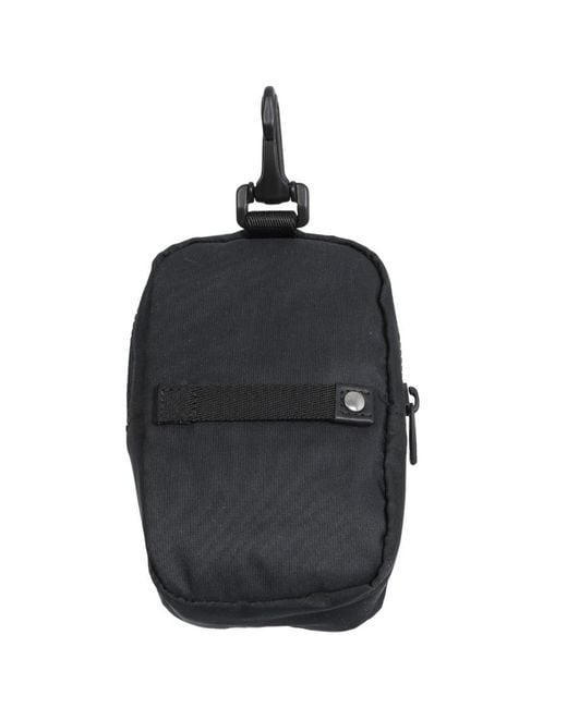 McQueen Black Logo Mini Handbag for men