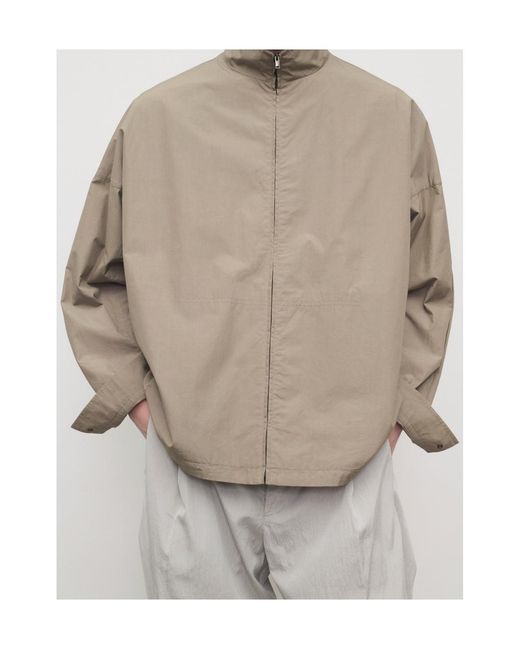 The Row Brown Trenton Cotton Jacket for men