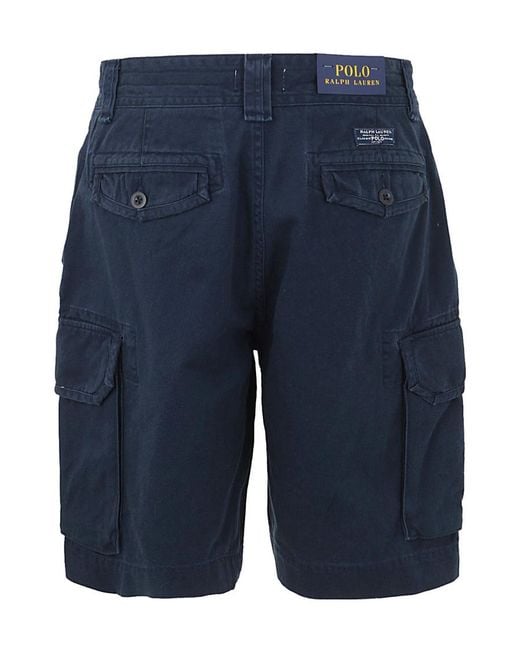 Polo Ralph Lauren Blue Gellar Classic Fit Cargo Shorts for men
