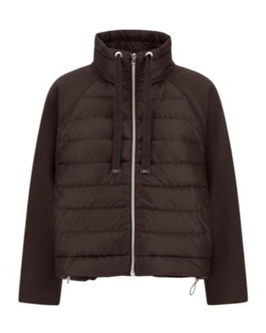 Herno Brown Long-Sleeved Down Jacket
