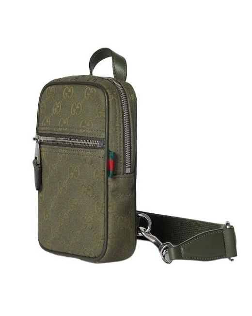 Gucci Green Gg Mini Slingbag for men