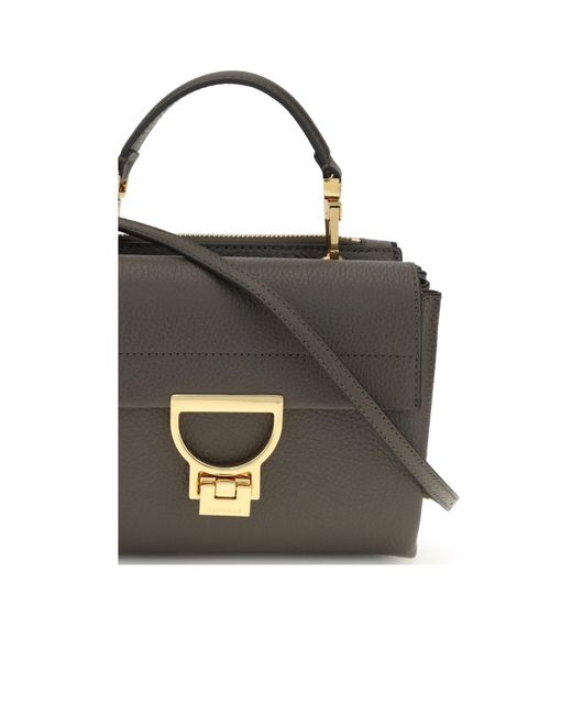 Coccinelle Black Arlettis Top Handle Shoulder Bag