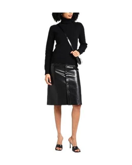 Saint Laurent Black Solid Cashmere Knitwear