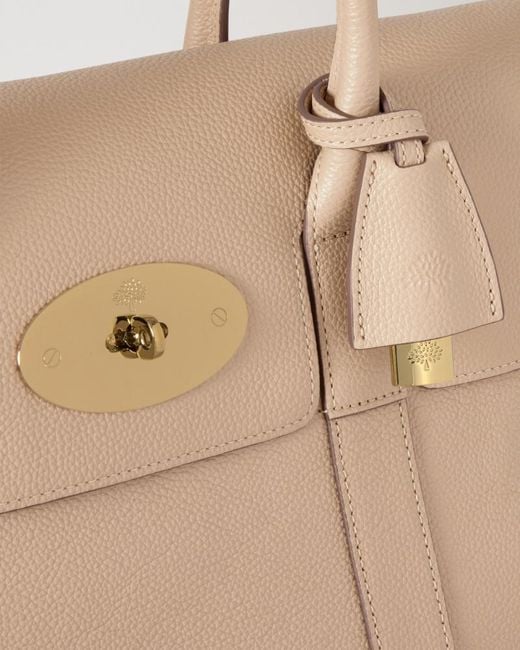 Mulberry Natural Bayswater Small Top Handle Bag