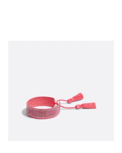 Dior Pink Iviera Christian Bracelet