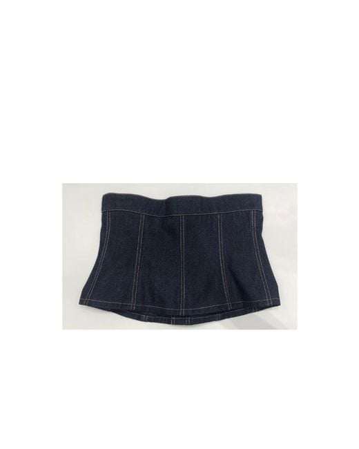 Dior Blue Denim Skirt