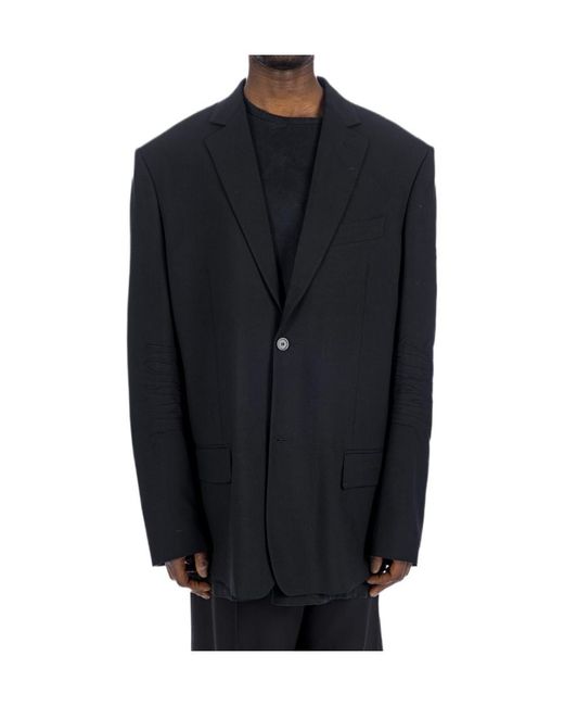 Balenciaga Black Washed Jacket for men