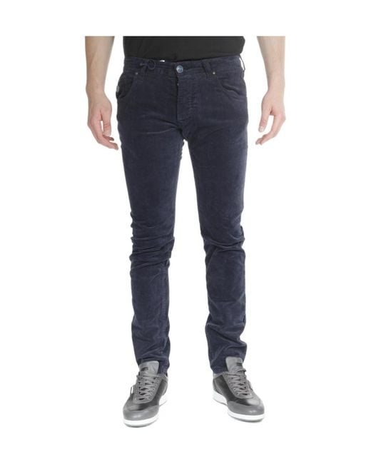 Armani Jeans Blue Logo Jeans for men