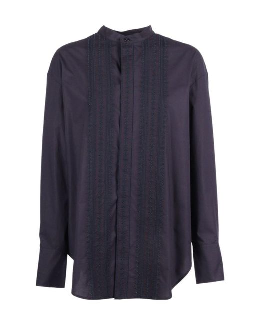 Forte_forte Blue Long-Sleeved Shirt