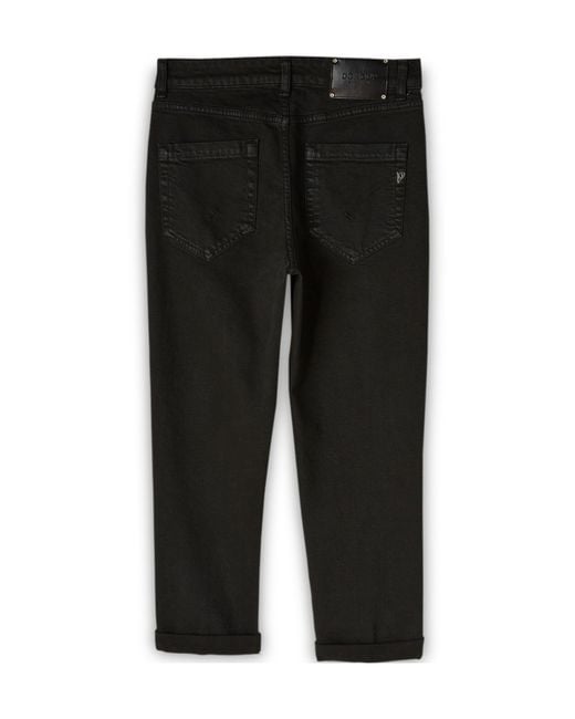 Dondup Black Multi-Pocket Jeans