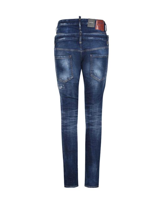 DSquared² Blue Cool Guy Jeans Made Of Denim for men