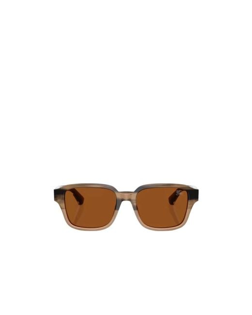 Burberry Brown Square-Frame Sunglasses for men