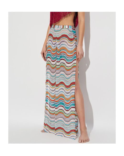 Missoni Gray Patterned Beach Pants