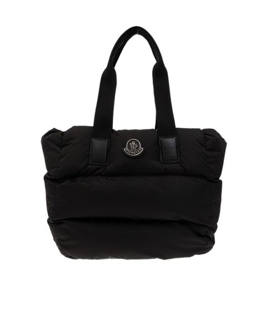 Moncler Black Caradoc Zip-Up Tote Bag