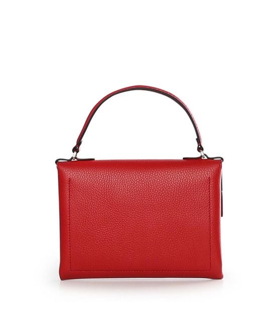 Coccinelle Red Mini Arlettis Top Handle Bag