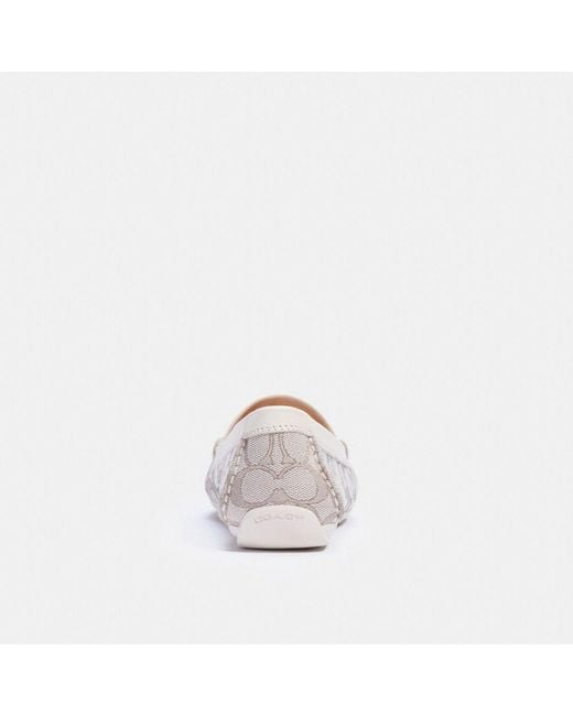 COACH White Logo Love Shoes