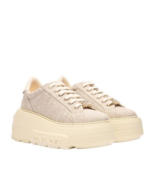Casadei Natural Nexus Jutalux Sneakers
