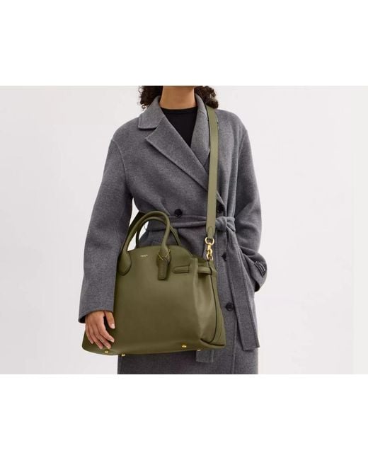 COACH Green Soft Empire Carryall Bag 40