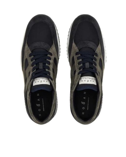 Hogan Black Sneakers Interactive for men