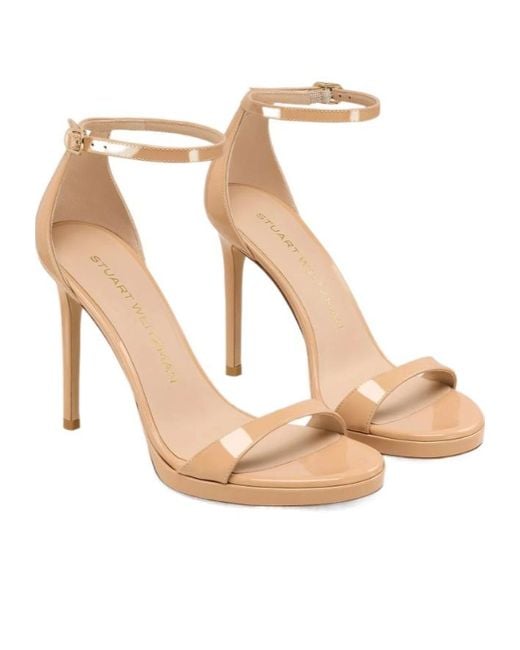 Stuart Weitzman Natural Nudist Platform