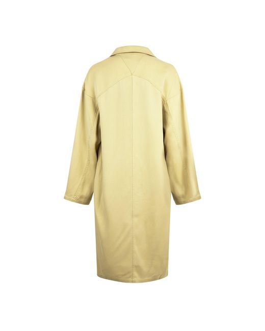 Bottega Veneta Yellow Simple Halter Dress